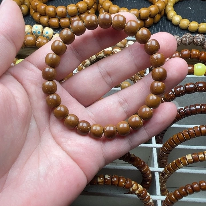 小***泥手串紫金鼠紫金鼠实心老型手串