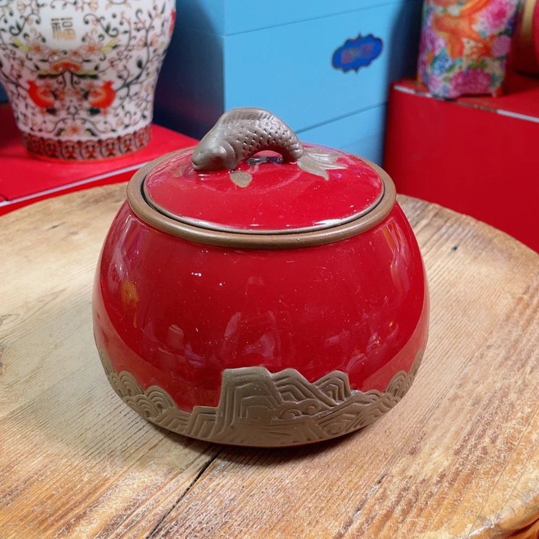 【闪购商品】罐陶瓷茶叶罐密封罐