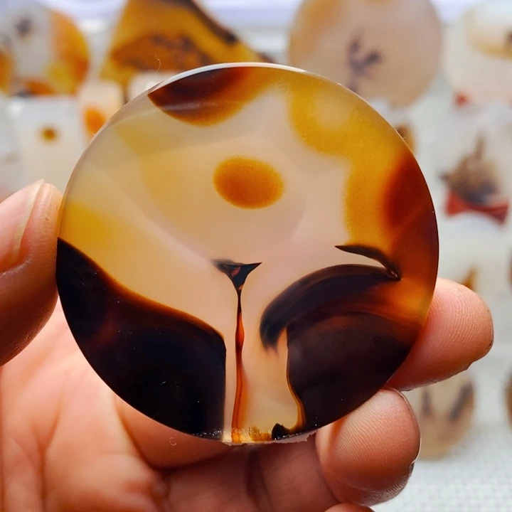 玛瑙/玉髓未镶嵌颈饰