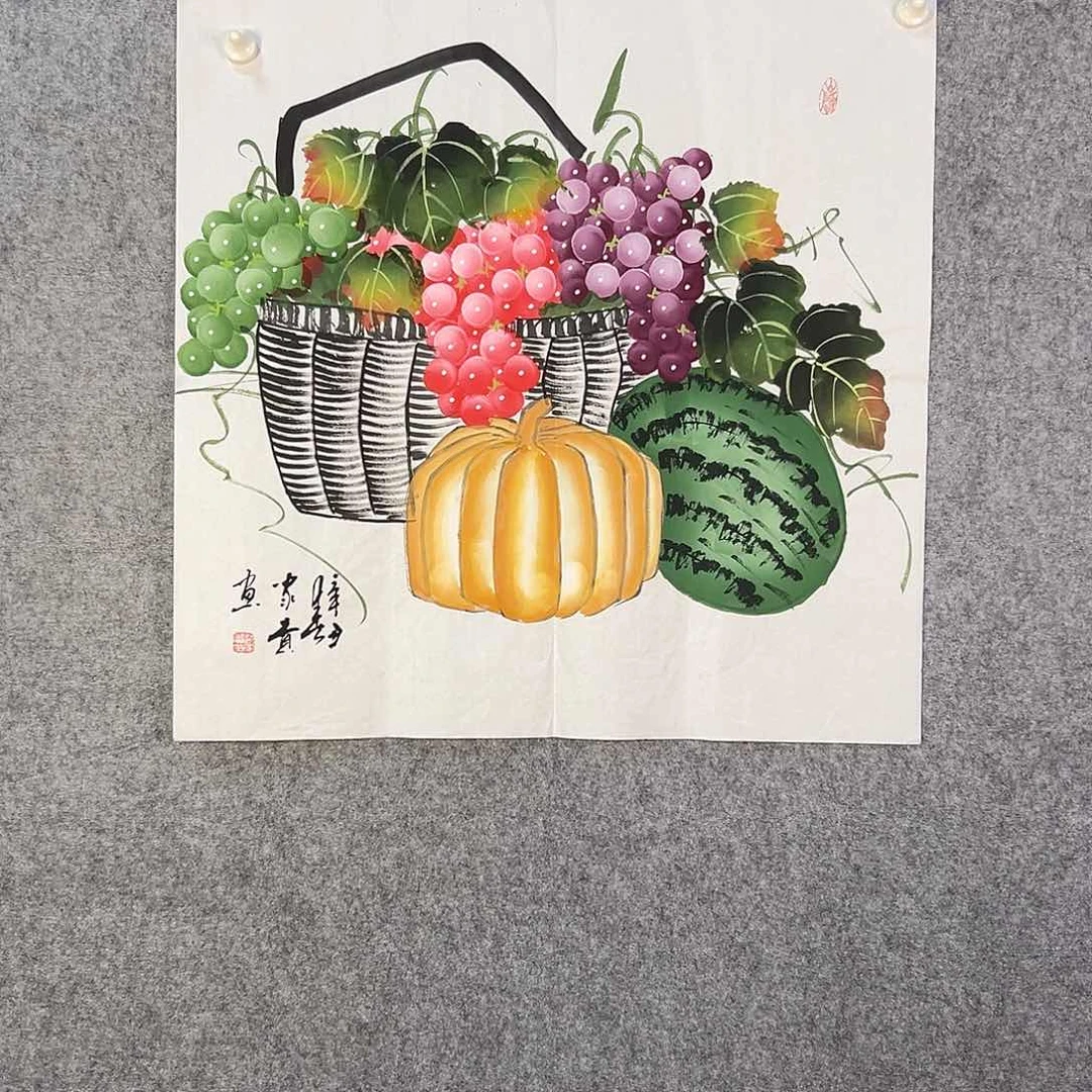 国画528 花鸟在此鸣叫的声响声