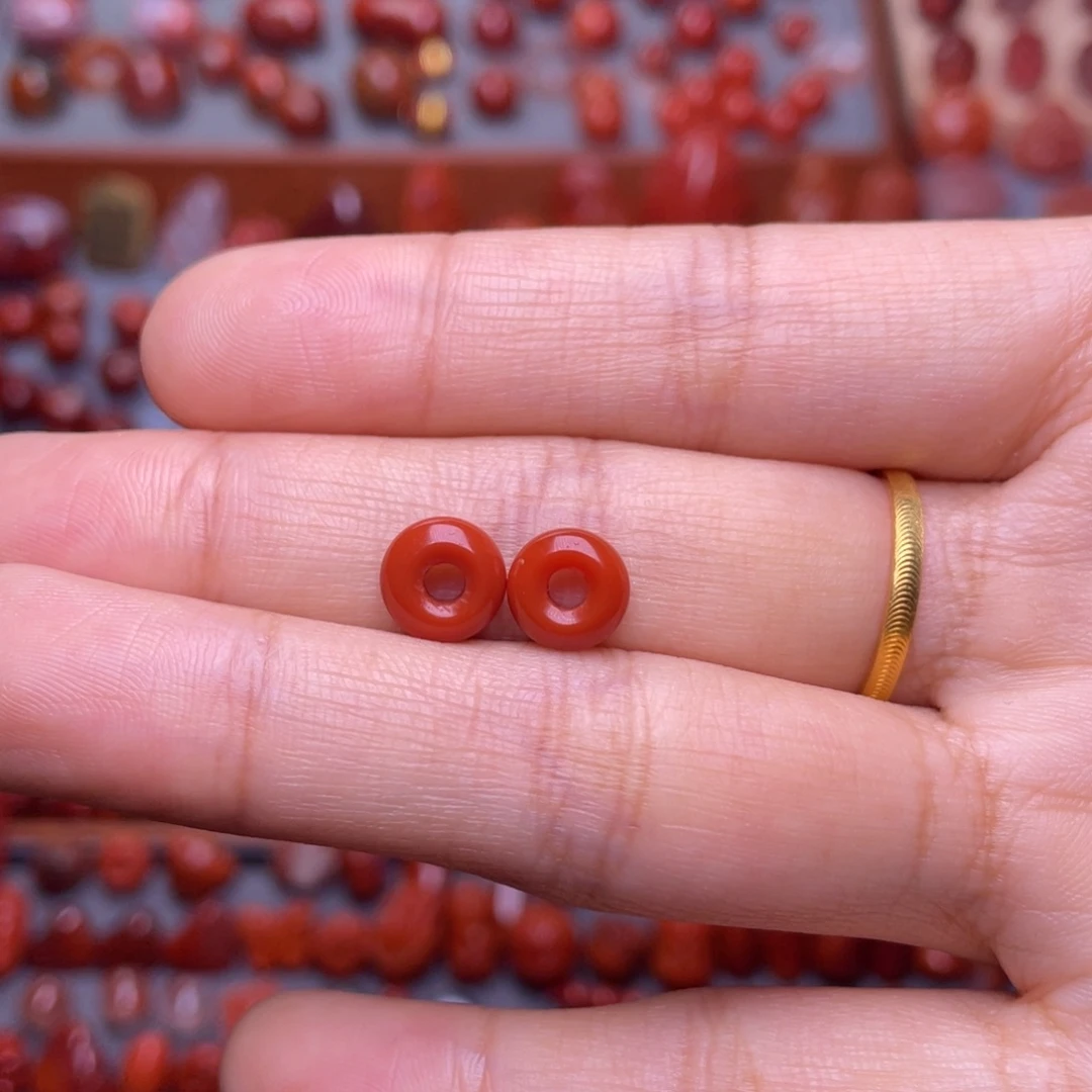 南红玛瑙未镶嵌天然南红隔片8