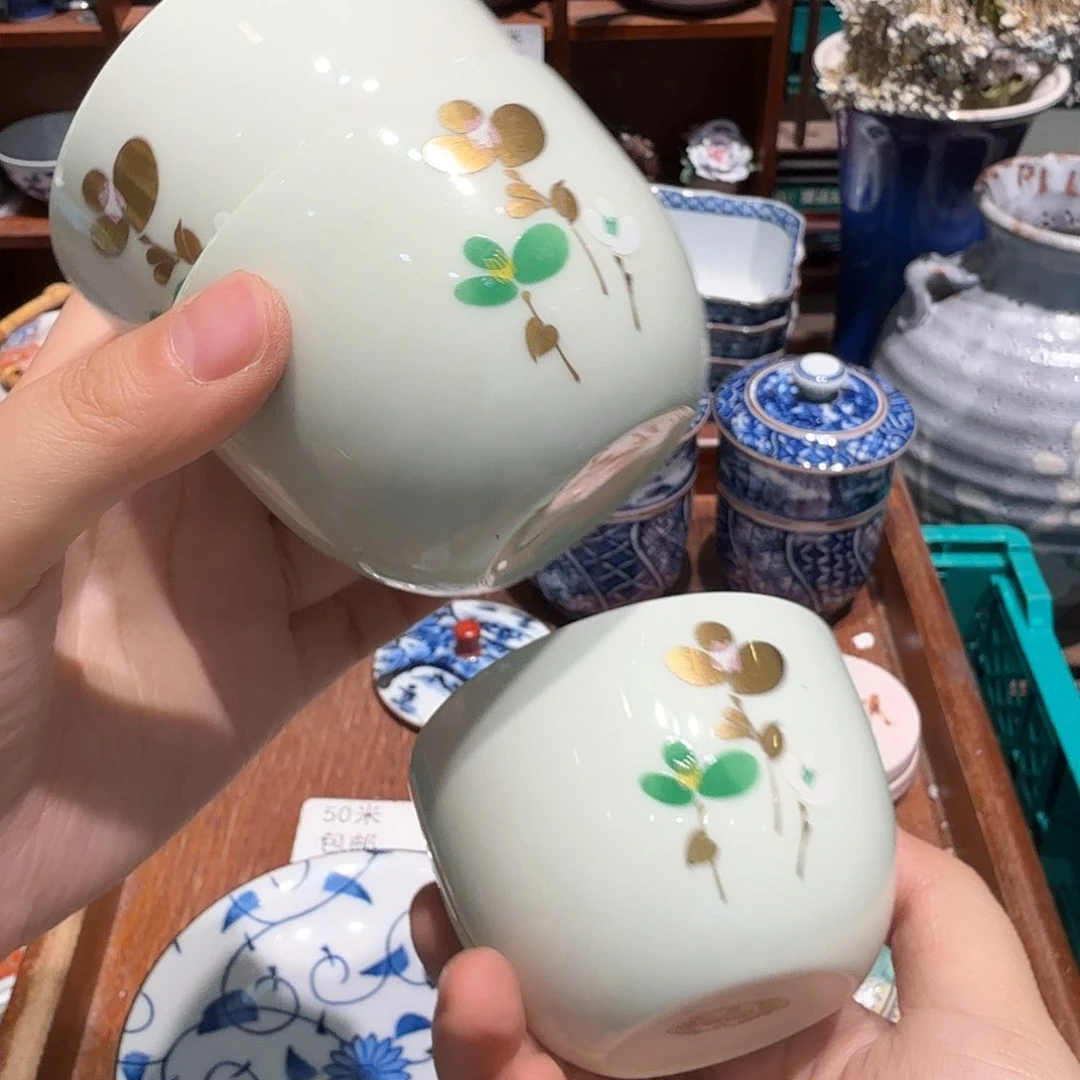 瓷片50包邮散瓷非全新
