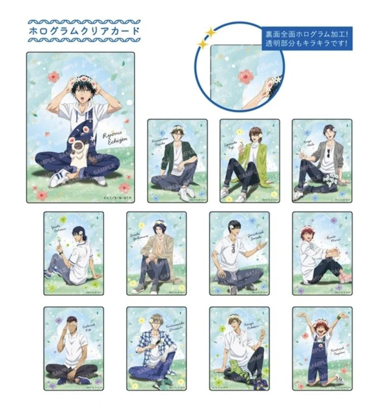 （日谷）新网球王子 戴花花冠透卡 （默认代拆）