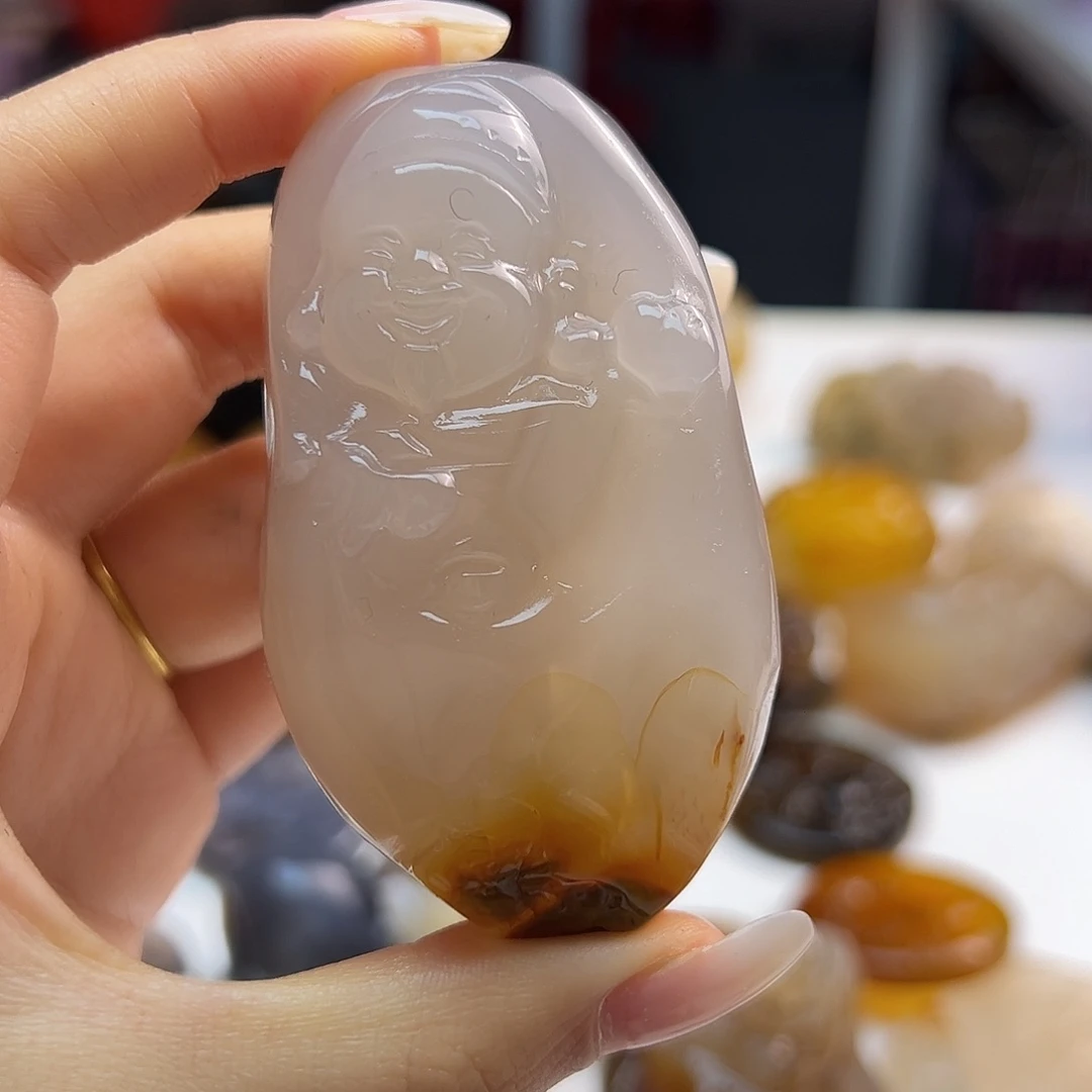 玛瑙/玉髓未镶嵌颈饰