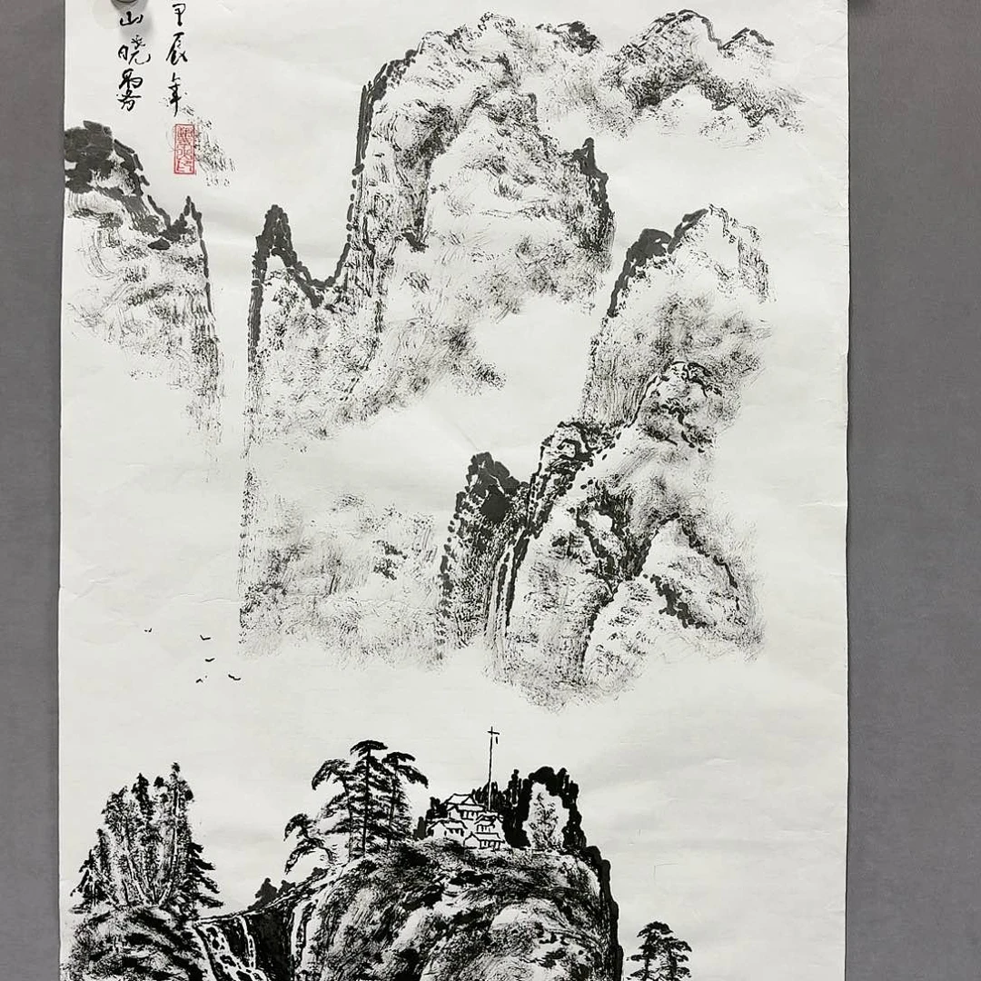 国画国画纯手绘作品请放心去藏