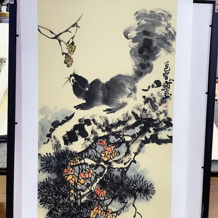 国画张圣敏先生纯手绘作品