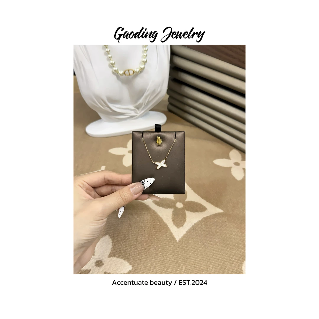 《YY》白色X气质时尚百搭小蛮腰轻奢镶嵌简约经典项围巾S05