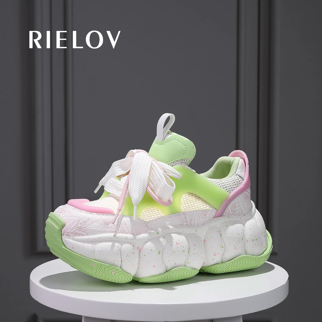 【毛毛潮鞋现货●海盐】增高7cm时尚潮流百搭女士休闲鞋25-900