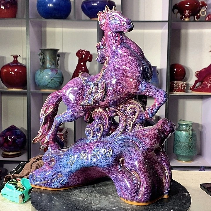 瓷片中国神垕精品钧瓷