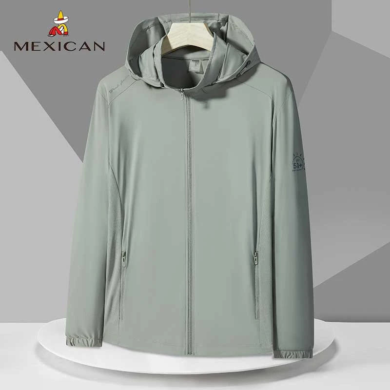 稻草人男士户外薄款防晒衣情侣款夏季透气防紫外线弹力女士防晒服