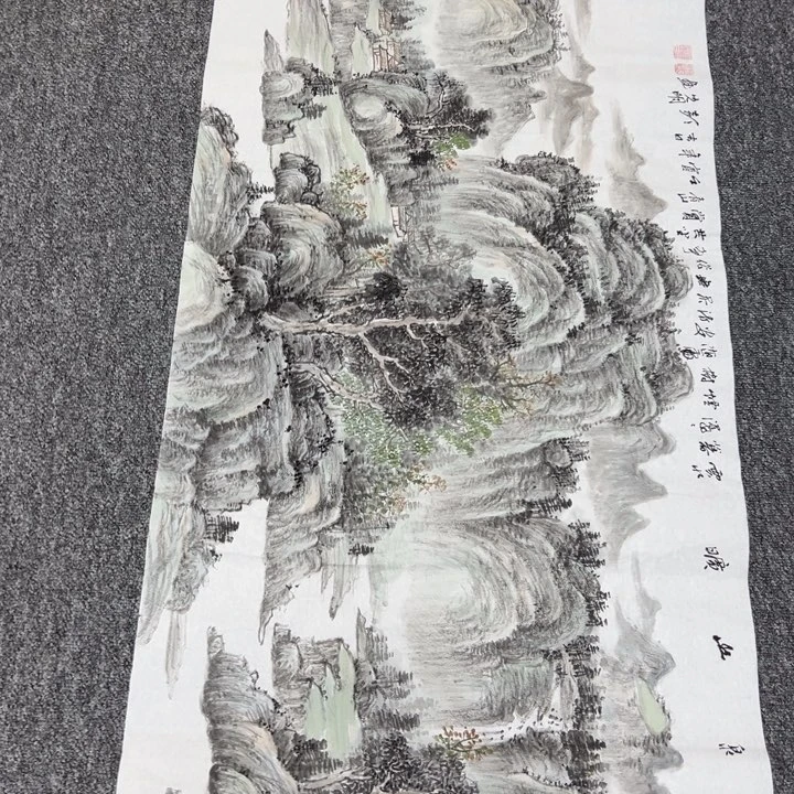 国画纯手绘字画作品展