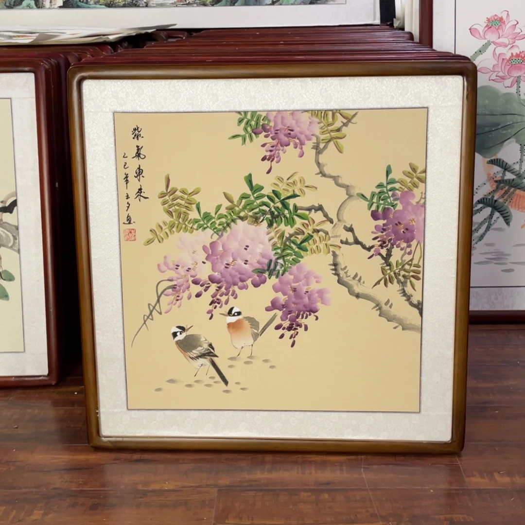 国画带框尺寸63*63厘米