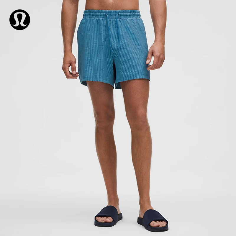 Textured 男士游泳纹理短裤 5" *无内衬丨lululemon丨LM7BLCS