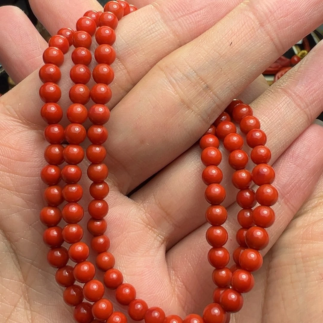 南红玛瑙未镶嵌颈饰