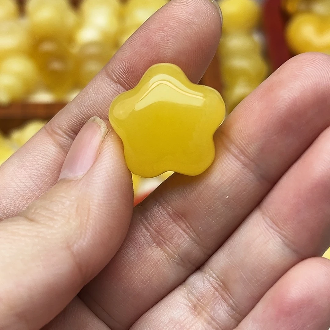 蜜蜡未镶嵌裸石天然