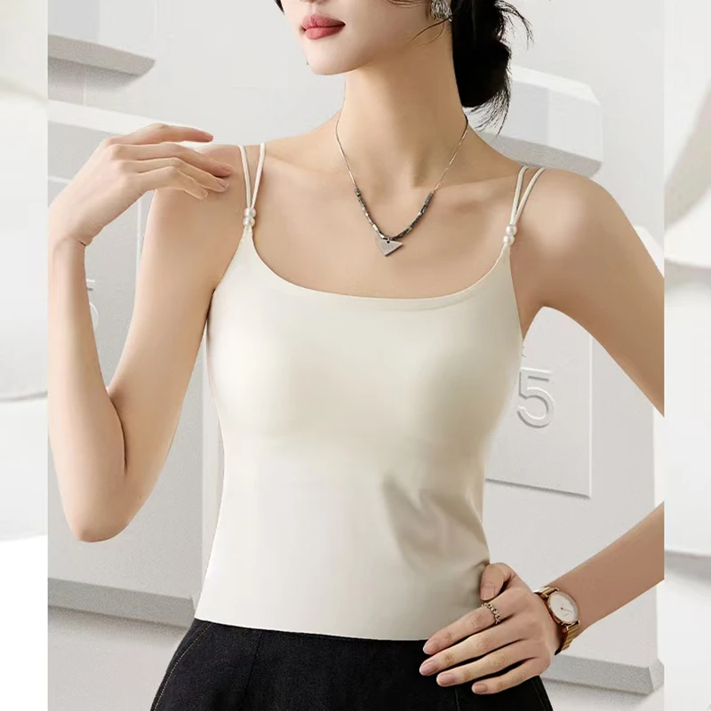 温妮家  夏季一片式美背吊带背心纯色不限季节瑜伽奢华内搭S009