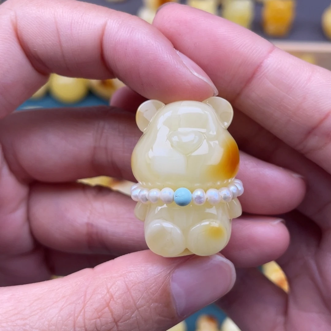 裸石琥珀未镶嵌蜜蜡