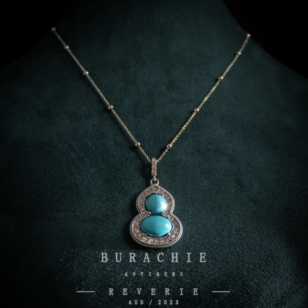 铜合金仿水晶项链 【2125】周年珍藏英｜经典原标克拉款CrownFrett