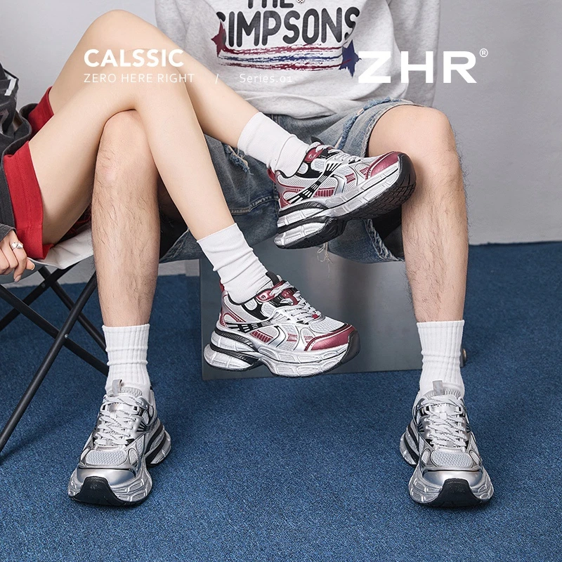 ZHR则则男女同款老爹2025春夏新款时尚百搭小单鞋JT67F/JT67EF