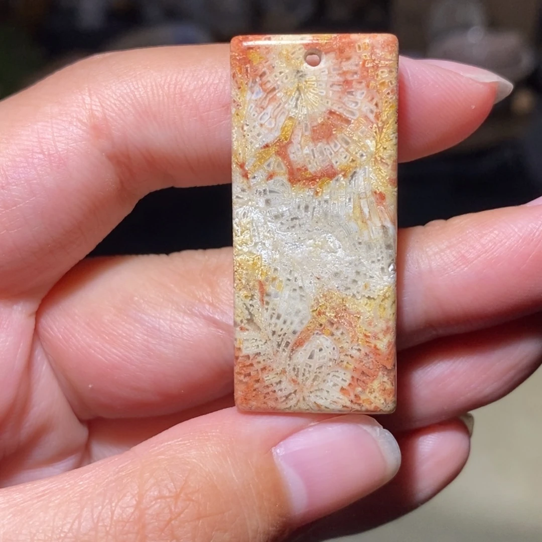 【闪购商品】硅化玉珊瑚玉未镶嵌