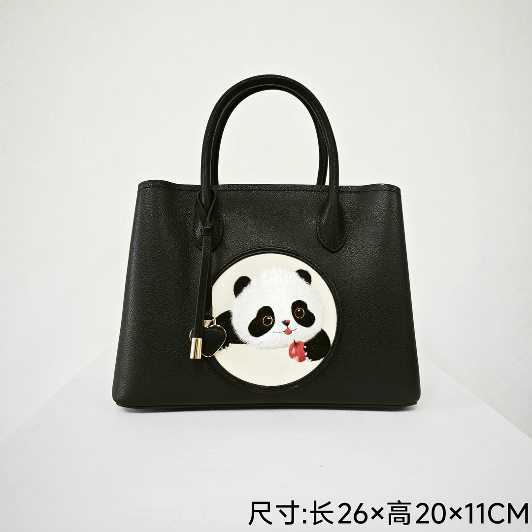 民族风刺绣小手提包