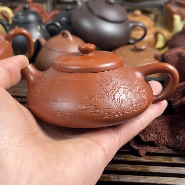 紫砂茶壶耳***8原矿紫砂半手工制作