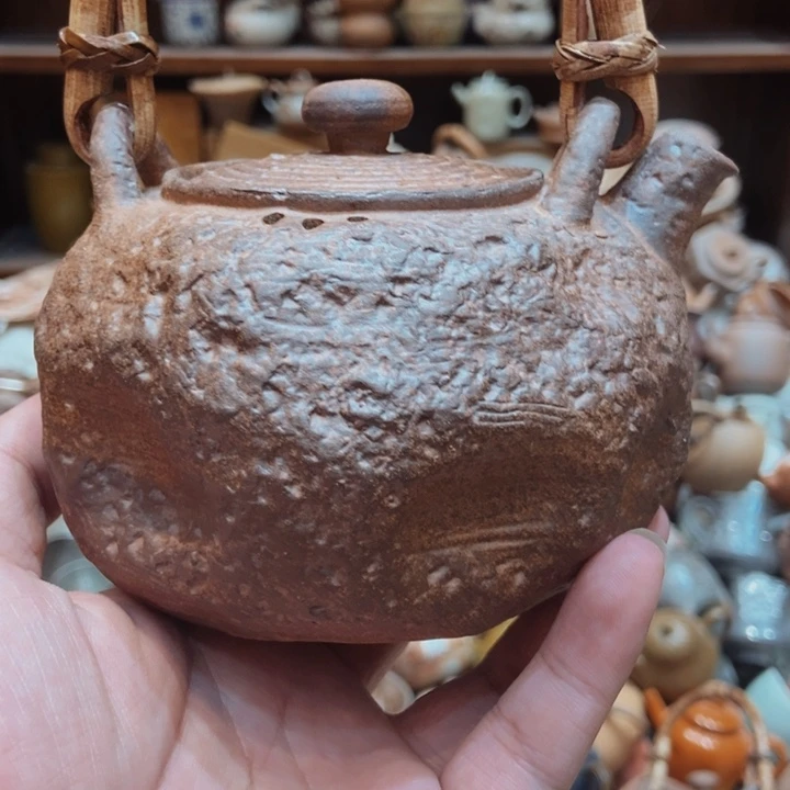 柴烧老岩泥高端茶器