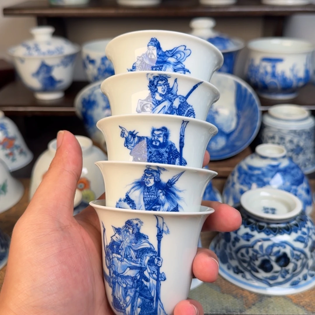 竹***風现代手工手绘茶器