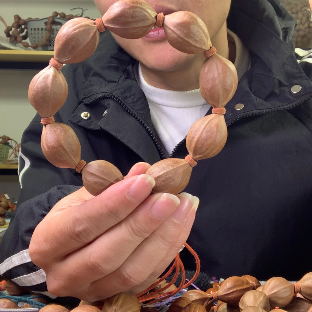 赞***阳橄榄核手串/手链梅林铁核20/28