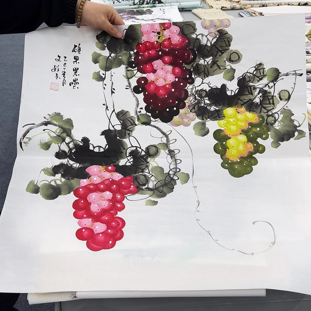 国画纯手绘作品欣赏