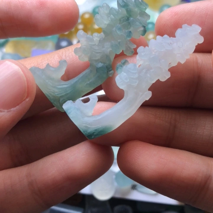 未镶嵌定制翡翠挂件