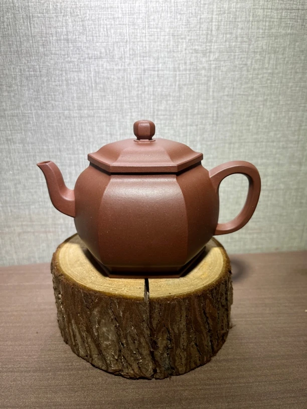 六方宫灯原矿紫泥精工半手工