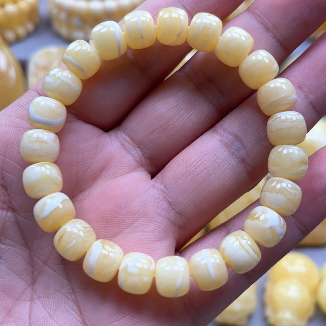琥珀手链未镶嵌手串