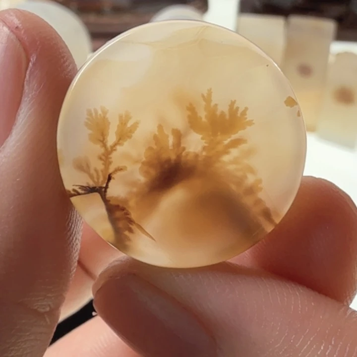 未镶嵌玛瑙/玉髓珠宝半成品