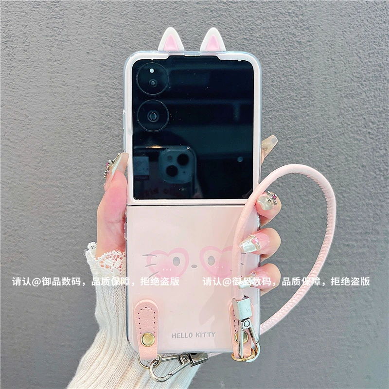 透明折叠壳适用华为荣耀/OPPO/VIVO/小米/三星手机壳华为pocket2