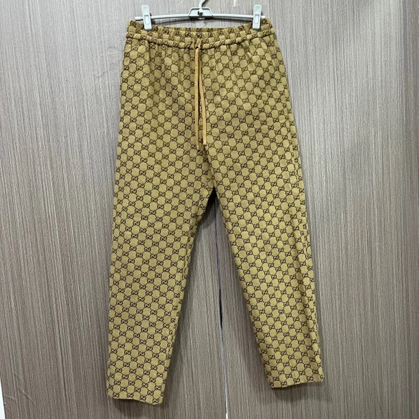 99新 GUCCI/古驰 99新Gucci古驰满印长裤 尺码：48