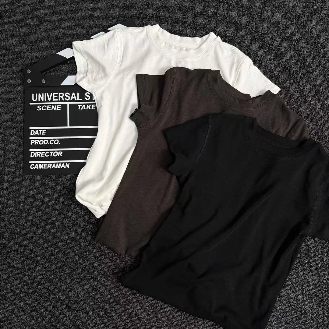 夏季短袖休闲圆领打底衫修身T恤898