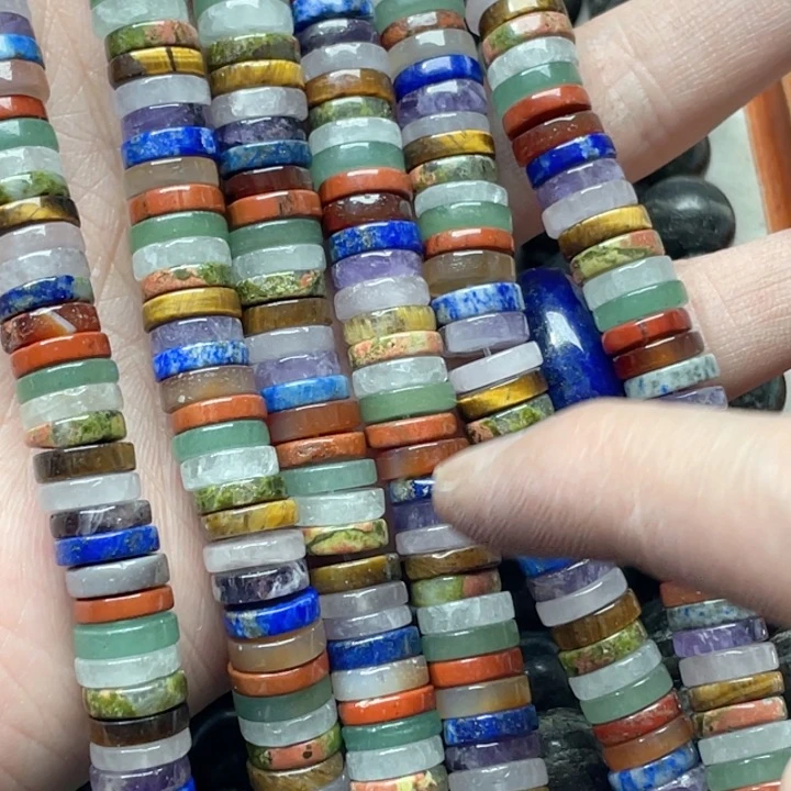 玛瑙/玉髓合金珠宝半成品一条10mm多宝隔片