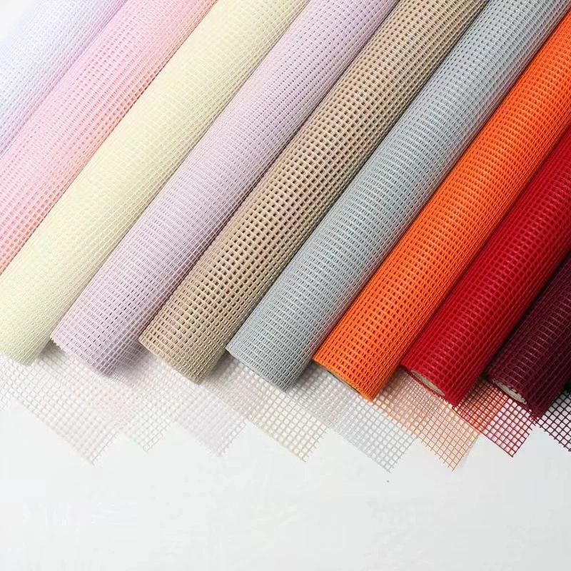 【主播推荐】鲜花包装网纱方格纱