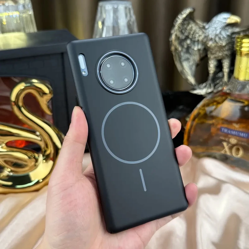 【超薄裸感+肤感磁吸】适用于华为Mate30EPro手机壳高端防摔防指纹