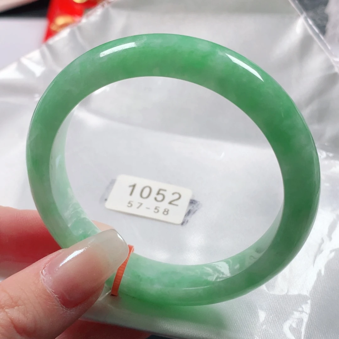 未镶嵌手镯翡翠天然翡翠手镯1052