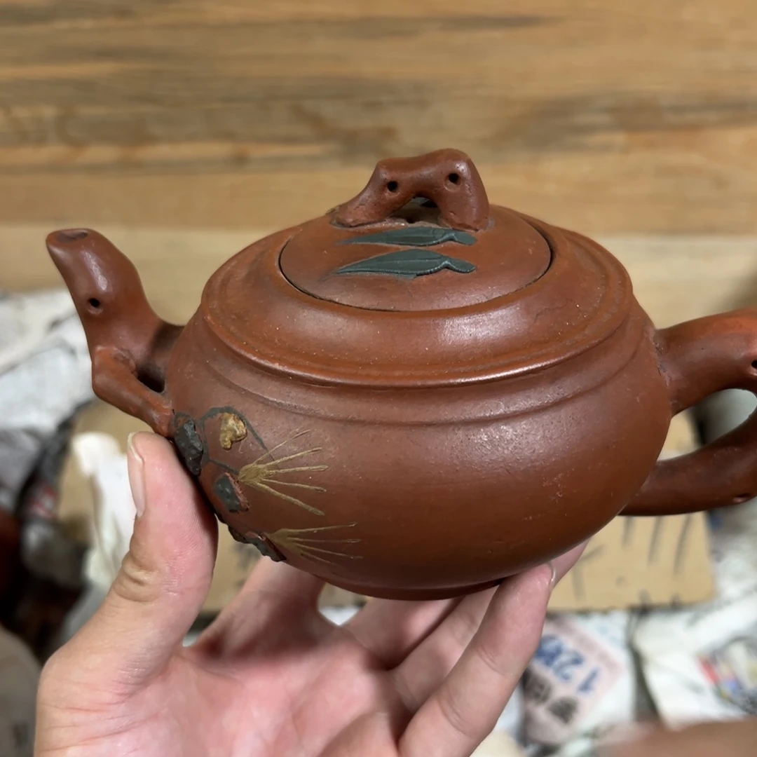 紫砂茶壶老厂紫砂壶一件！