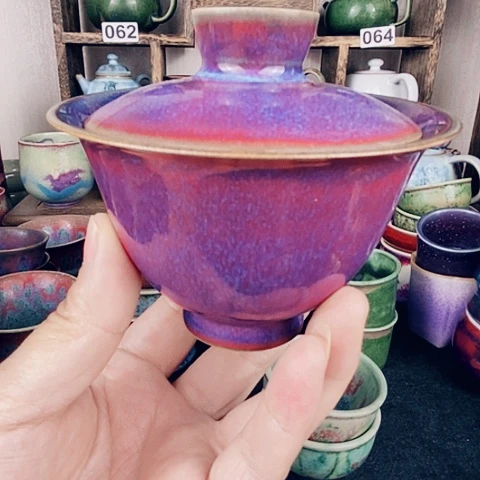 中国神后钧瓷茶具