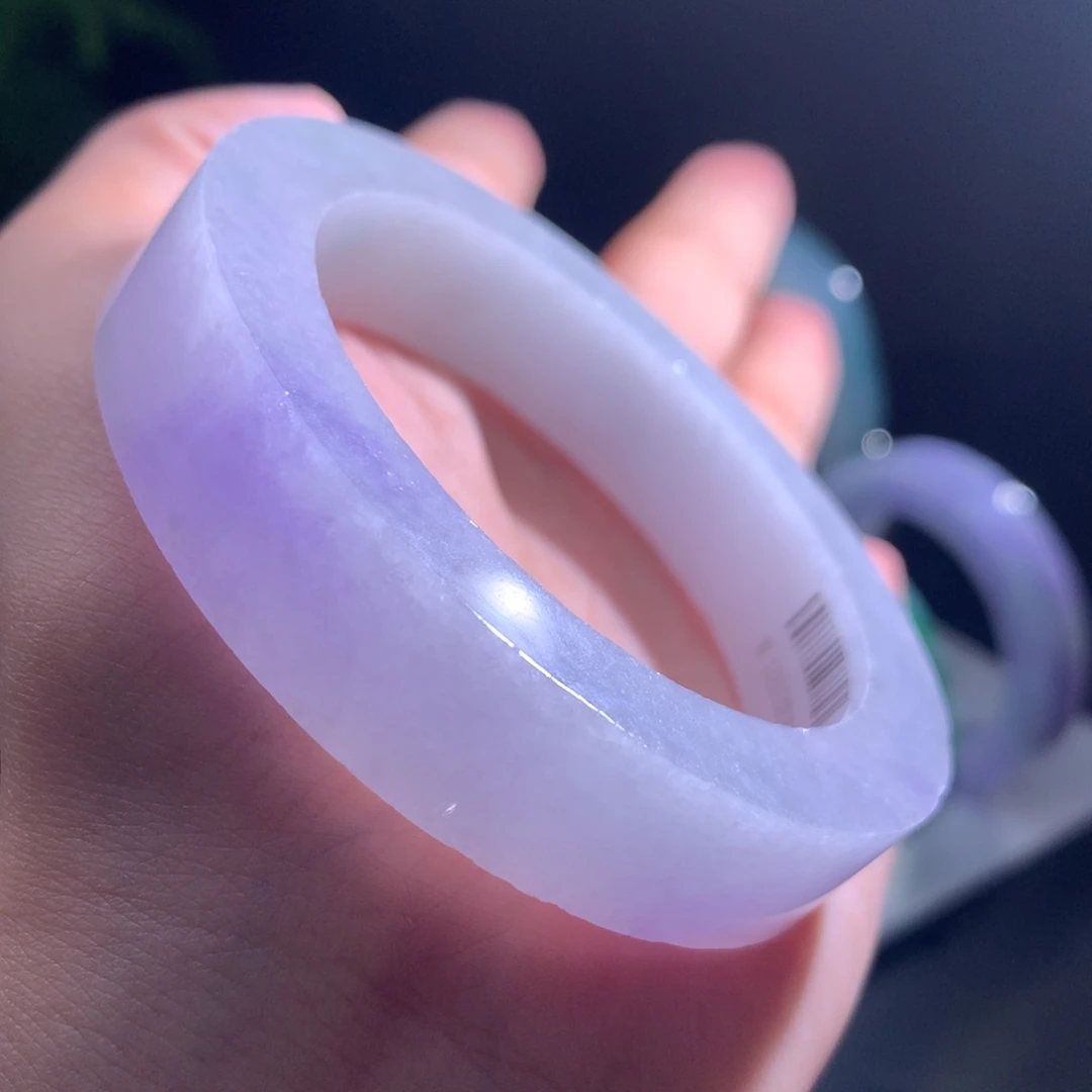 未镶嵌手镯定制翡翠53-55