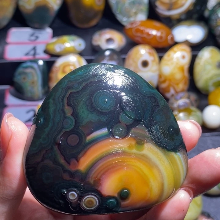 玛瑙/玉髓未镶嵌吊坠(不含链)127