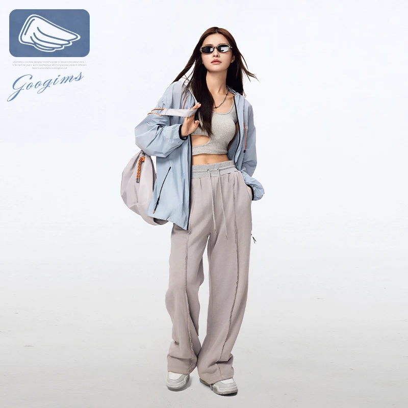 韩国Googims蝉翼胶囊防晒衣便携收纳男女同款宽松情侣户外防晒衣