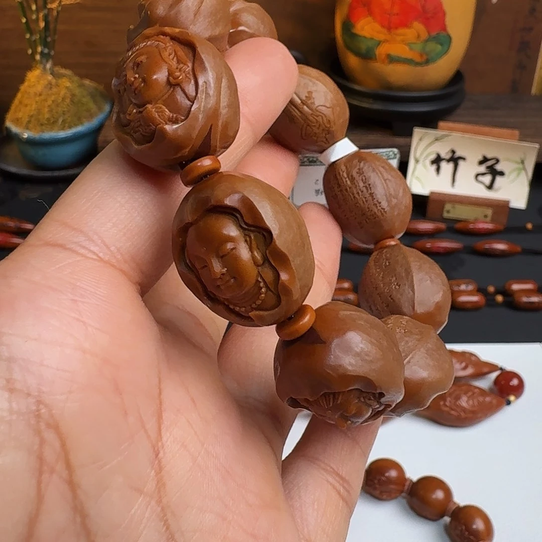 橄榄核手串/手链A****翔心经万佛