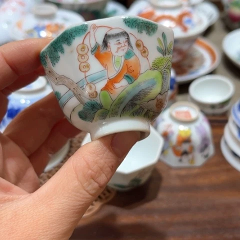 茶杯壶承陶瓷盖碗
