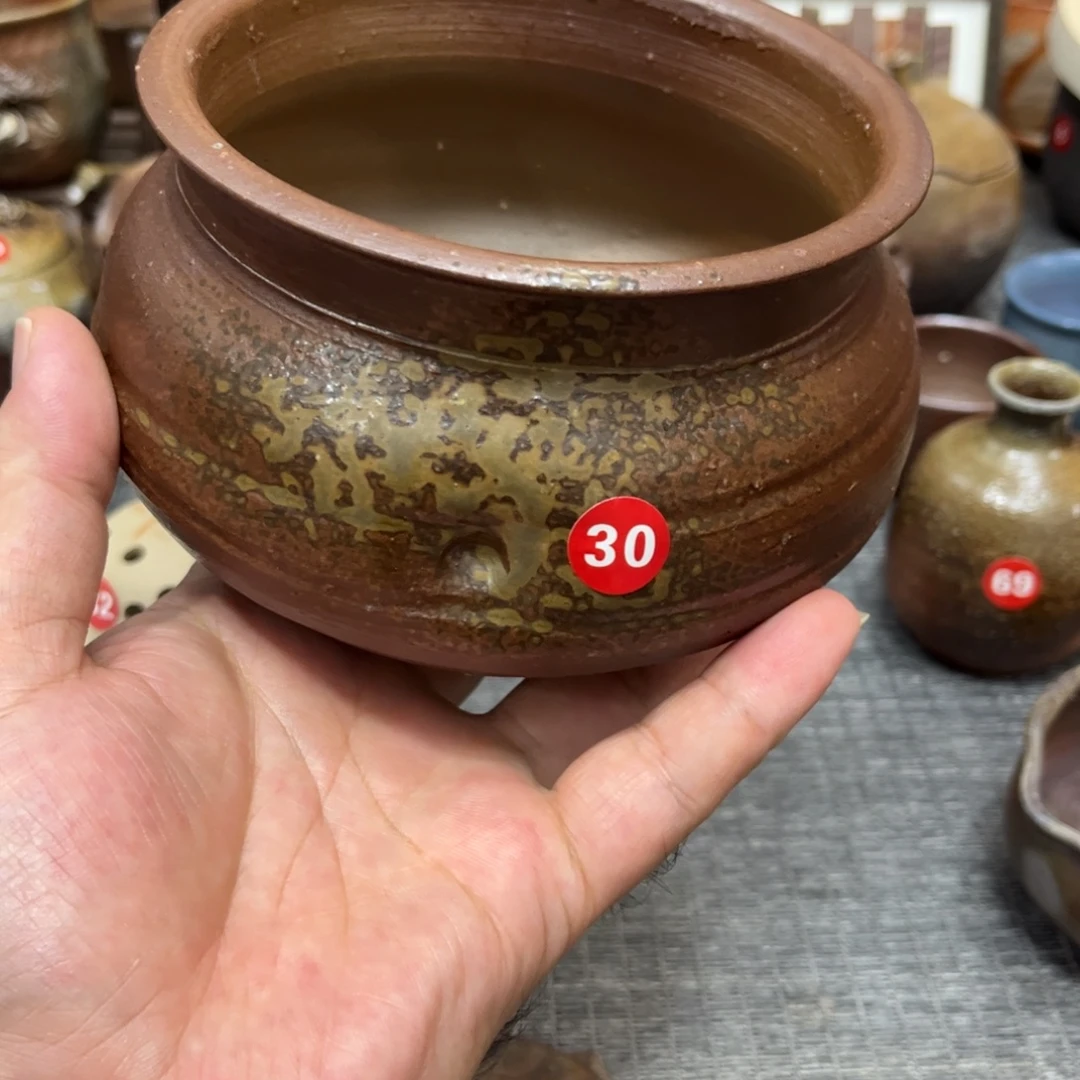 建水茶宠茶杯备前