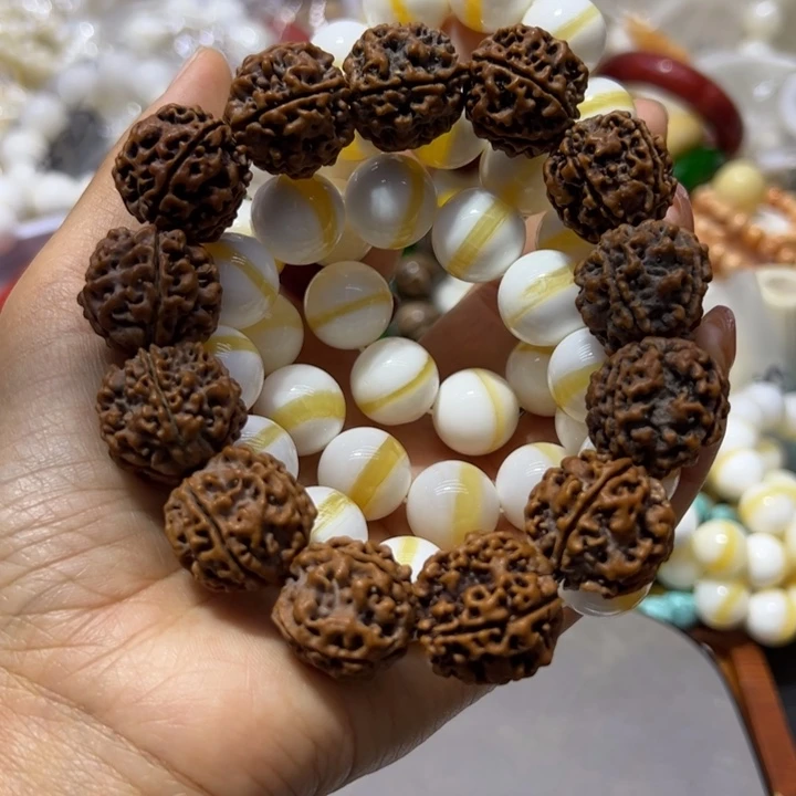 核桃手串/手链1.6太极金腰带微瑕